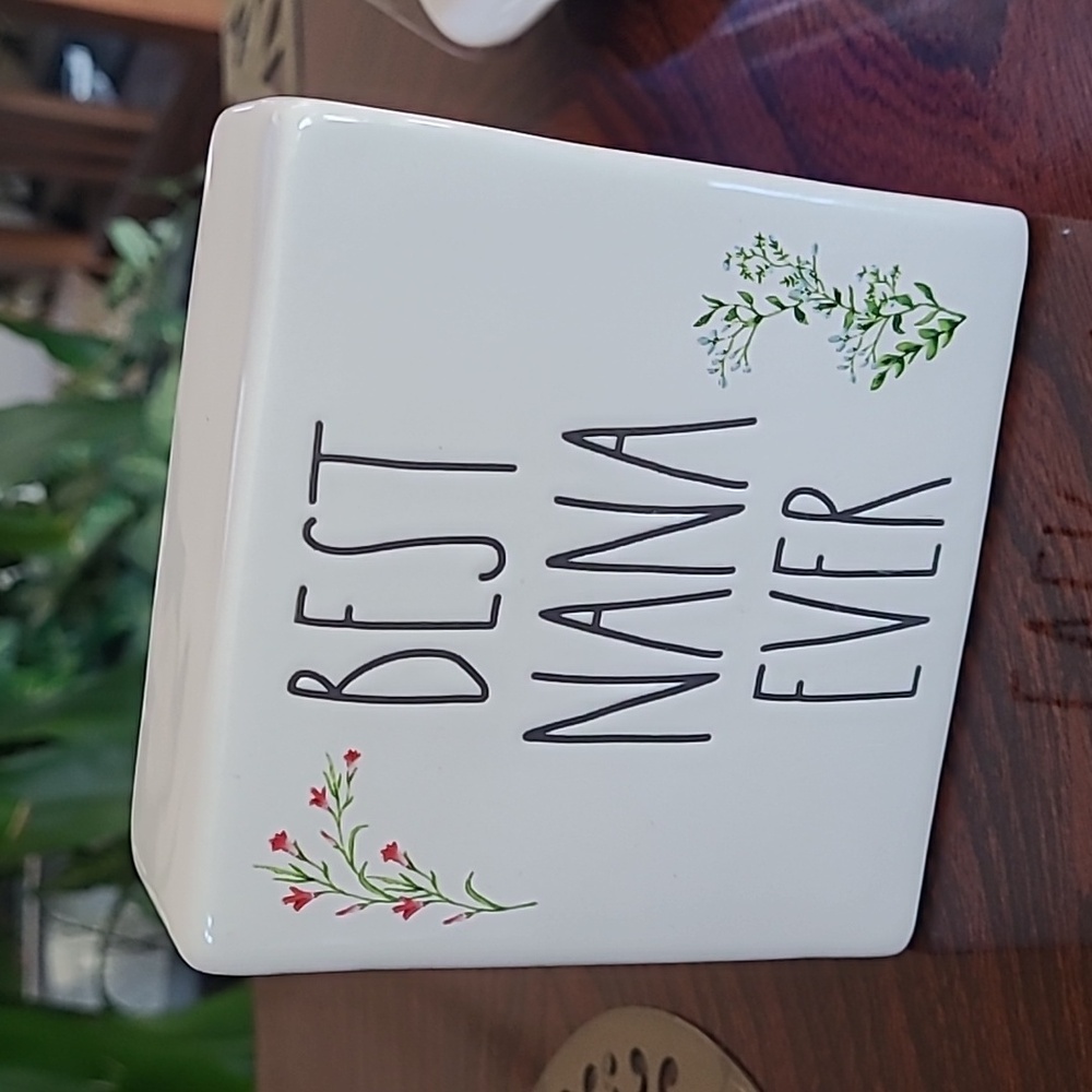Rae Dunn Nana Inspiration Block